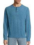 Surfside Supply Co. Long Sleeve Heathered Henley