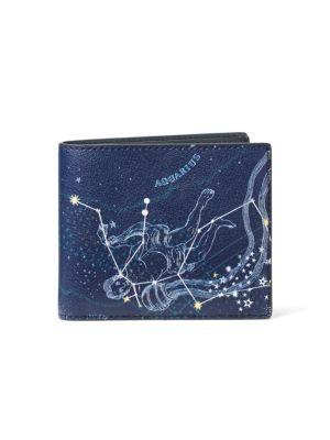 Michael Kors Aquarius Leather Billfold Wallet