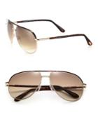 Tom Ford Cole 61mm Aviator Sunglasses