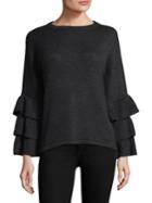 Design History Exclusive Ruffle Sleeve Sweater