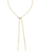 Lana Jewelry Bond 14k Yellow Gold Nude Tie-up Lariat Necklace