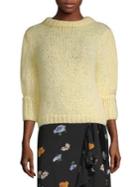 Ganni Julliard Mohair-blend Sweater