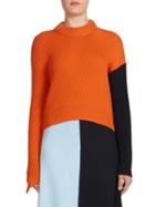 Cedric Charlier Ribbed Wool Sweater