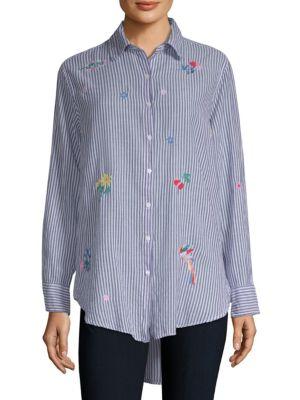 Sundry Oversized Button-front Shirt