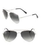 Tom Ford Eyewear Indiana 58mm Aviator Sunglasses