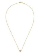 Lana Jewelry Flawless Pave Diamond & 14k Yellow Gold Circle Charm Necklace