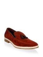 A. Testoni Classic Suede Loafers