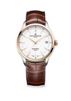 Baume & Mercier Clifton Baumatic Two-tone Stainless Steel Alligator Strap Watch