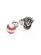 Saks Fifth Avenue Collection Glove And Baseball Cuff Links