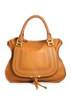 Chloe Marcie Large Leather Satchel