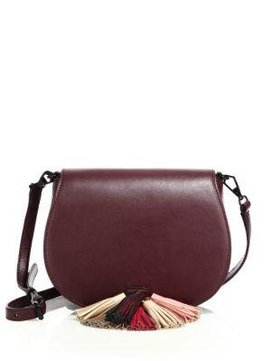 Rebecca Minkoff Sofia Tassel Leather Saddle Crossbody Bag