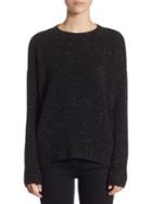 Theory Karenia Metallic Yarn Cashmere Sweater
