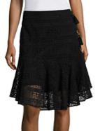 Figue Marina Cotton Lace Skirt