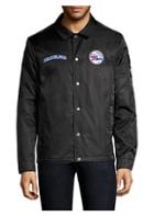 The Very Warm The Very Warm X Nbalab Coach's Philadelphia 76ers Embroidered Bomber Jacket