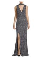 Alice + Olivia Arial Sequined Gown