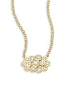 Ippolita Glamazon? Stardust Triple Petite Diamond & 18k Yellow Gold Pendant Necklace