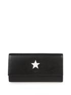 Givenchy Pandora Large Leather Flap Wallet
