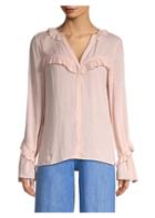 Paige Jeans Montel Ruffled Blouse