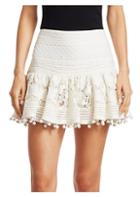 Zimmermann Corsage Embellished Mini Skirt