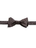 Salvatore Ferragamo Geometric-print Silk Bow Tie