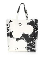 Calvin Klein 205w39nyc Andy Warhol Flowers Soft Leather Tote