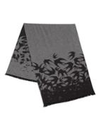 Mcq Alexander Mcqueen Swallow Wool-blend Scarf