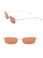 Oliver Peoples Daviegh 54mm Rectangle Sunglasses