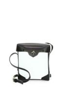 Manu Atelier Mini Pristine Leather Crossbody Bag