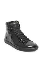 Saint Laurent Patent Leather High-top Sneakers