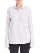 Jonathan Simkhai Bell Sleeve Oxford Shirt