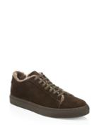Saks Fifth Avenue Collection Suede & Shearling Sneakers