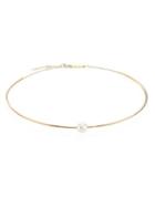 Zoe Chicco 8mm White Cultured Freshwater Pearl & 14k Yellow Gold Wire Choker