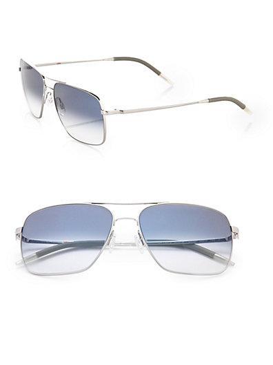 Oliver Peoples Clifton Aviator Sunglasses