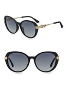 Jimmy Choo 56mm Oval Gemstone Sunglasses