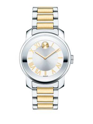 Movado Bold Luxe Two-tone Stainless Steel Bracelet Watch/32mm