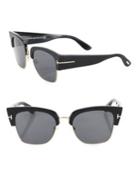 Tom Ford Eyewear Dakota 55mm Soft Square Sunglasses