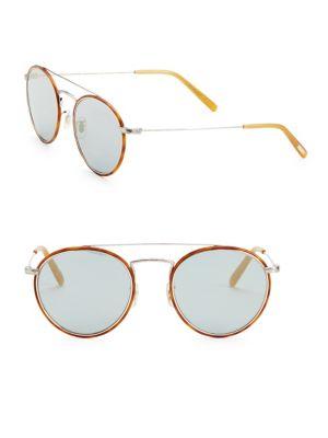 Oliver Peoples Ellice 50mm Aviator Sunglasses