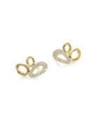 Ippolita Cherish Diamond & 18k Yellow Gold Cluster Stud Earrings