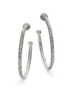 Konstantino Classics Sterling Silver Hoop Earrings/1.45