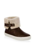 Burberry Skillman Shearling-lined Leather Booties