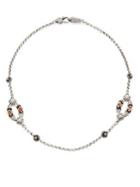 Konstantino Nemesis Mother-of-pearl & Pink Tourmaline Two-station Necklace