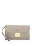 Furla Metropolis Leather Envelope Clutch