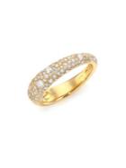 Kwiat Cobblestone Diamond & 18k Yellow Gold Band Ring