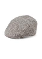 Saks Fifth Avenue Collection Tweed Ivy Cap With Ear Flaps