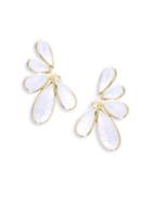 Ippolita 18k Polished Rock Candy Mother-of-pearl Earrings