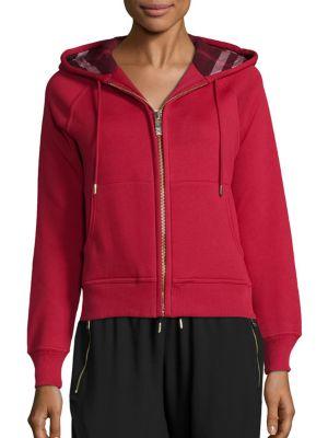 Burberry Hooded Zip Jacket