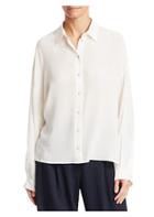 Emporio Armani Long Silk Crepe Shirt