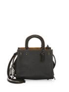 Coach Rogue Pebbled Leather Top Handle Bag
