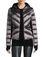 Blanc Noir Quilted Puffer Jacket