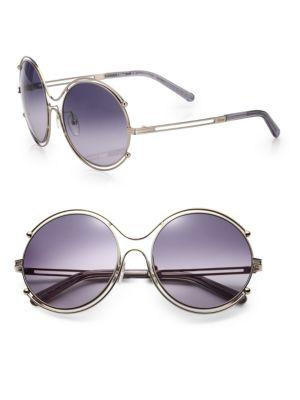 Chloe Isadora 59mm Round Sunglasses